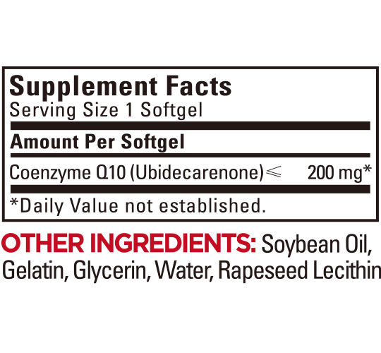 Aimoly CoQ10 200mg Softgels Nutrition